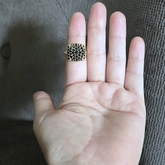 Hirajule Black🖤 Spinel Cushion Ring💍 - NWT - Picture 3 of 16
